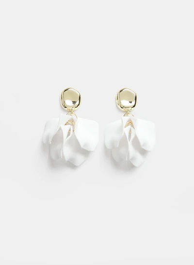 Rubber Petal Earrings
