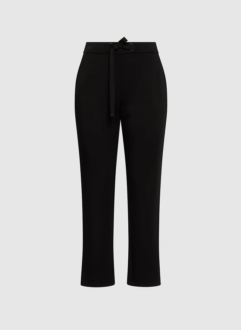 Pull-On Straight-Leg Pants