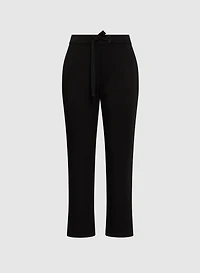 Pull-On Straight-Leg Pants