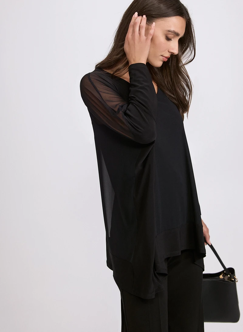 Poncho-Style Top