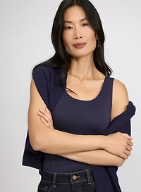 Débardeur à encolure dégagée