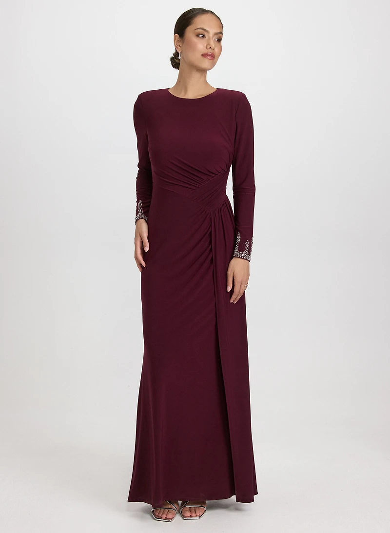 Waterfall Drape Dress