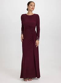 Waterfall Drape Dress