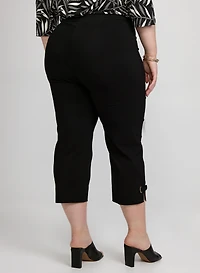Slim-Leg Bengaline Capris