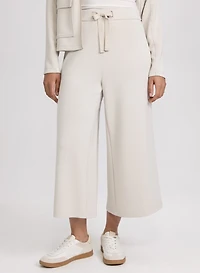 Pull-On Wide-Leg Pants
