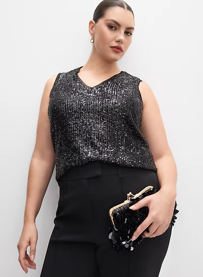 Sequin Embellished Top