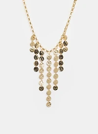 Collier à médaillons martelés