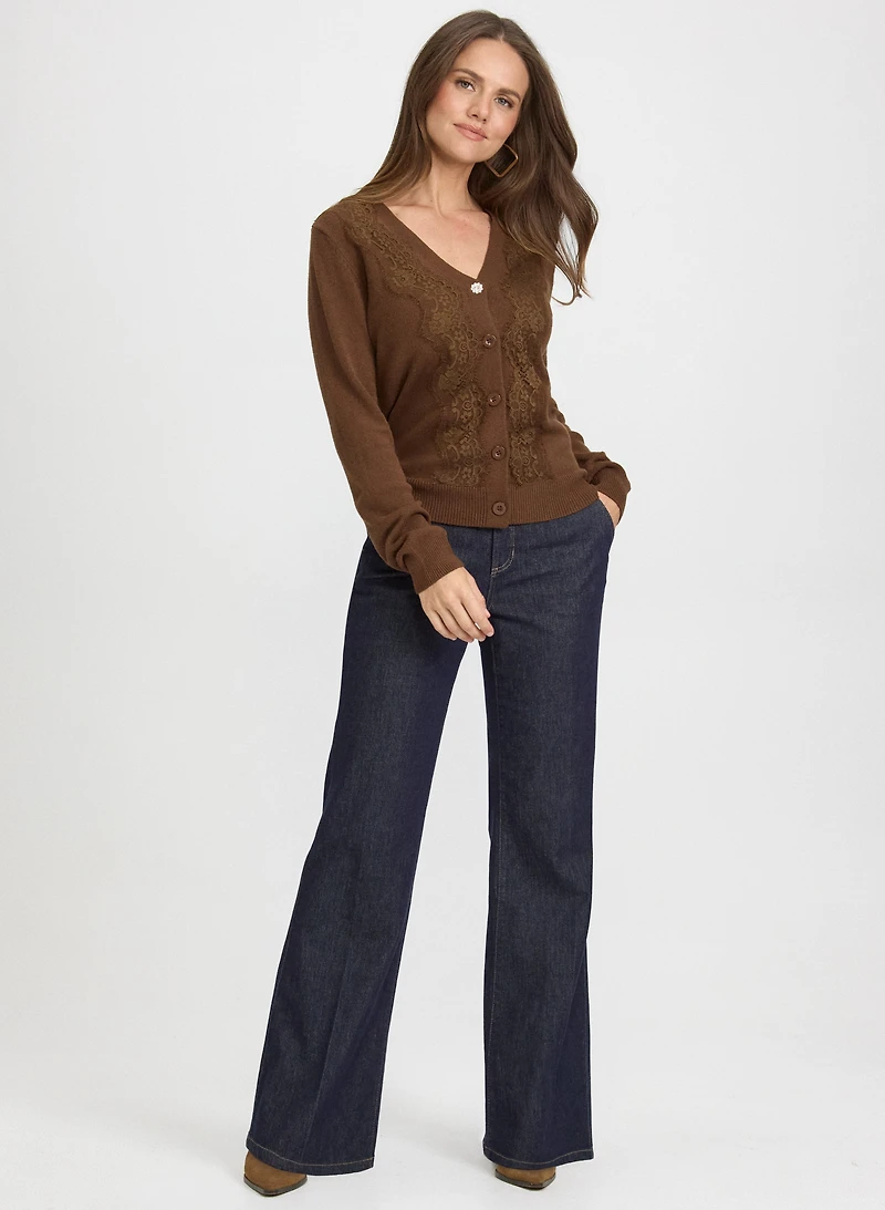 Cardigan en tricot