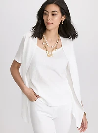 Layered Illusion Top