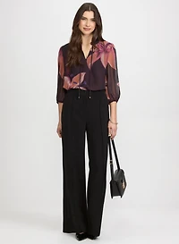 Floral Chiffon Blouse