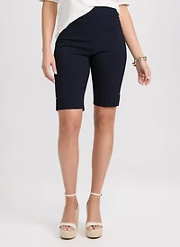 Bengaline Pull-On Shorts