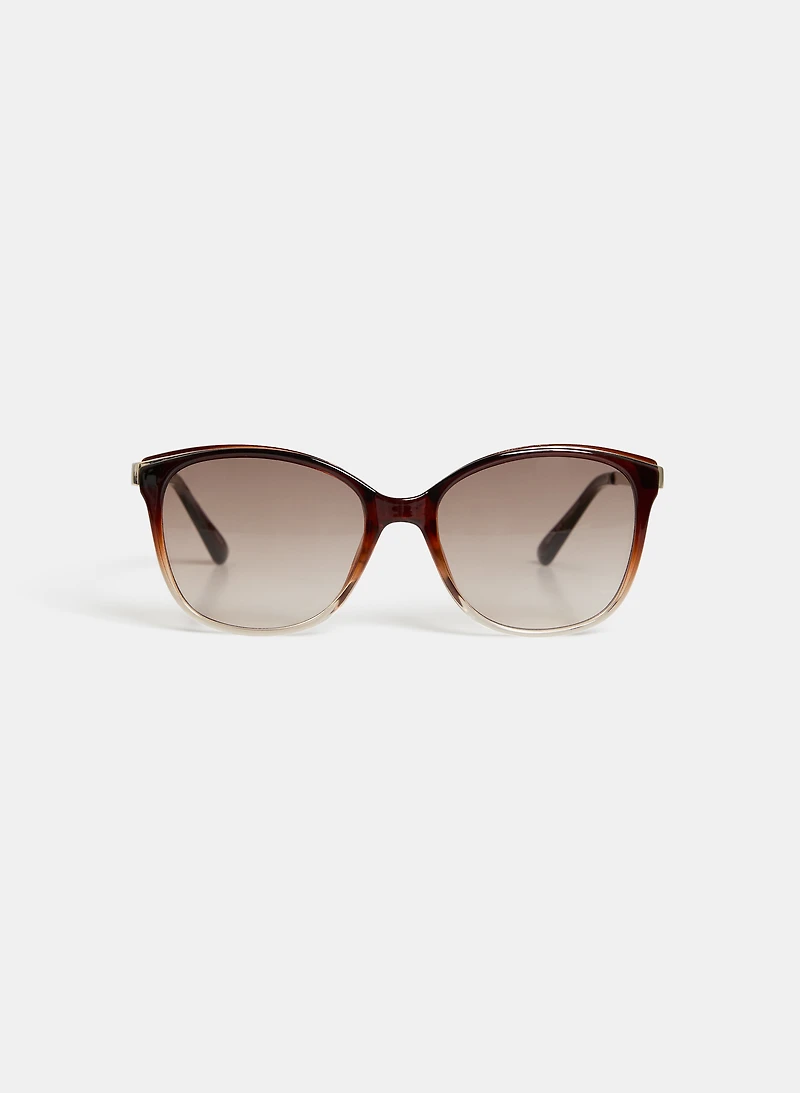 Gradient Plastic Sunglasses