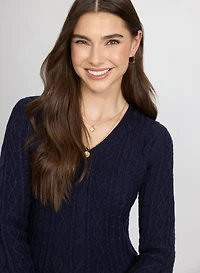Cable Knit Dress