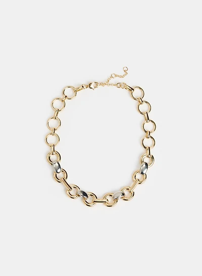 2-Tone O-Link Necklace
