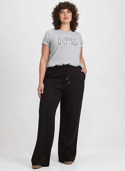 No. 5 Modal T-Shirt & Pull-On Scuba Pants