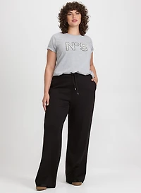 No. 5 Modal T-Shirt & Pull-On Scuba Pants