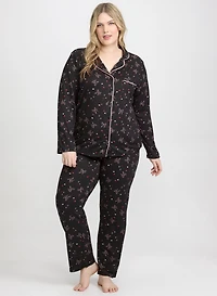 Bow Print Pyjama Set