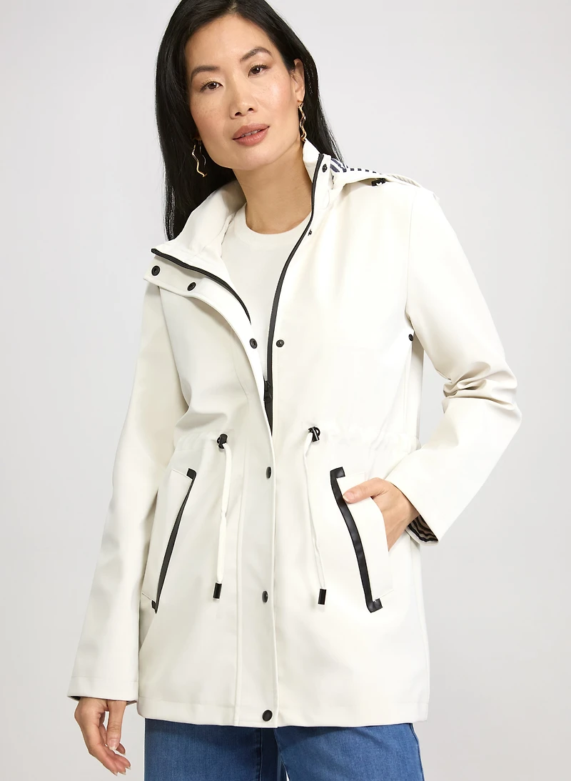 Zip Rain Coat