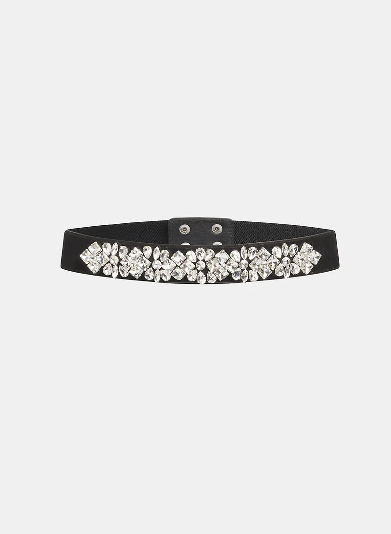 Ceinture à pierres mixtes