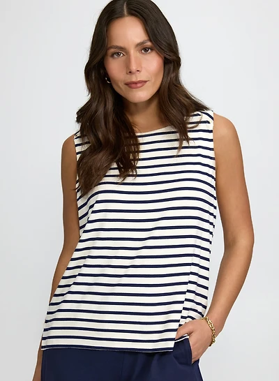 Stripe Print Cami
