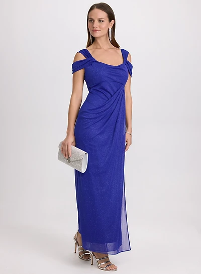 Glitter Mesh Dress