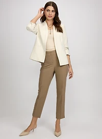 Open Front Jacket & Emma Slim-Leg Pants