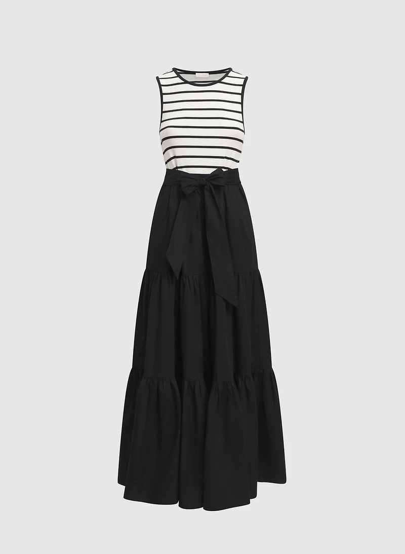 Stripe & Solid Dress