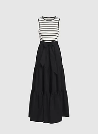 Stripe & Solid Dress