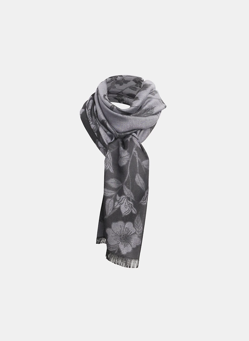 Reversible Floral Scarf