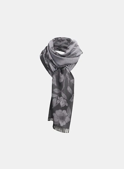 Reversible Floral Scarf