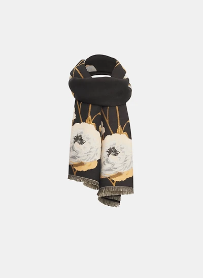 Reversible Floral Scarf