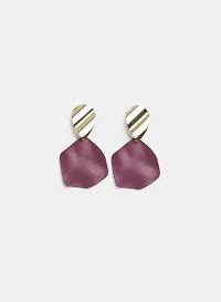 Rubber Drop Earrings