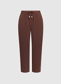 Pull-On Straight-Leg Pants