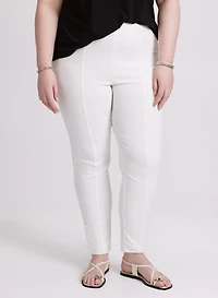 Pantalon longueur cheville à jambe étroite