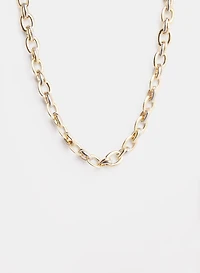 Oval Link Necklace