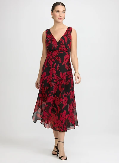 Floral Chiffon Dress