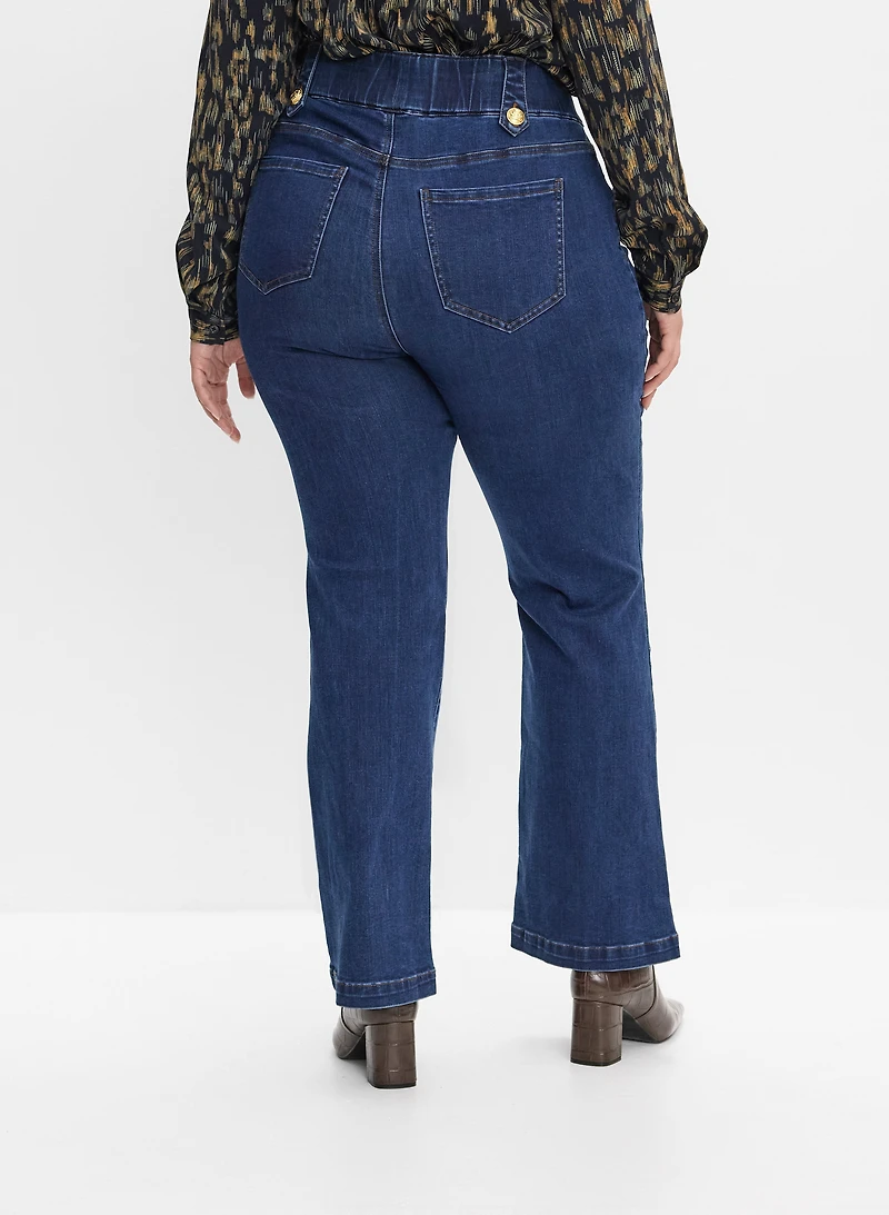 Jean détail à boutons