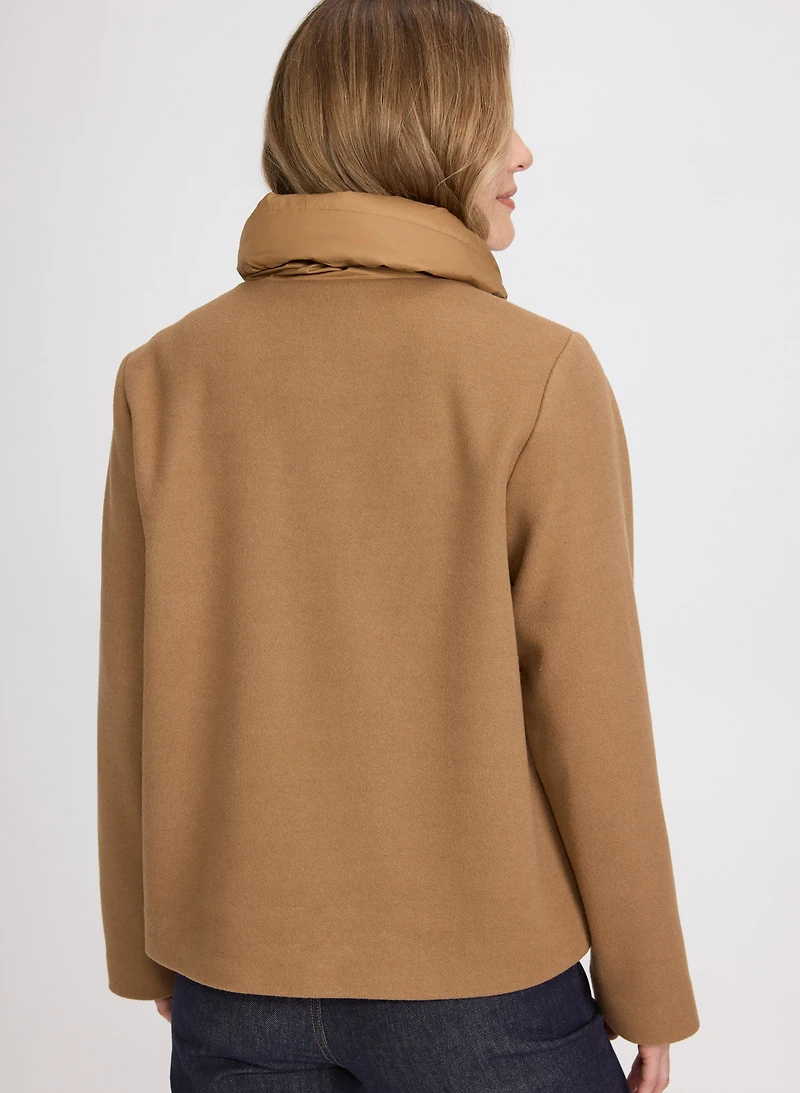 Veste à bordure de nylon
