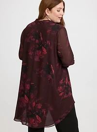 Poppy Print Blouse