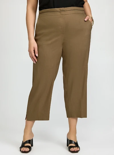 Capri à jambe étroite