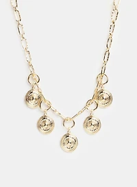 Coin Charm Necklace