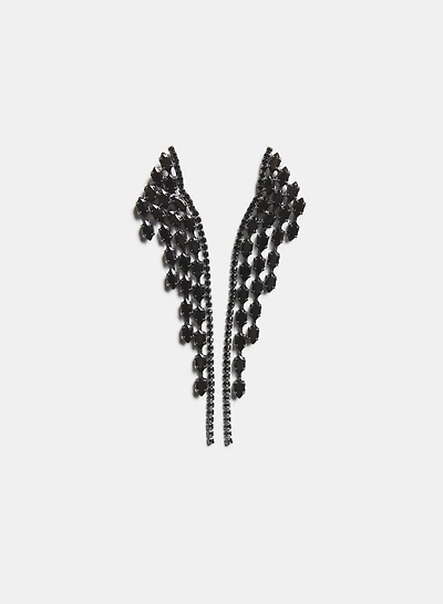 Crystal Cascade Earrings