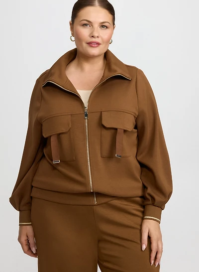 Veste à fermeture éclair