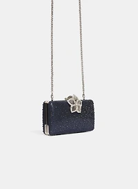 Filigree Floral Embellished Clutch