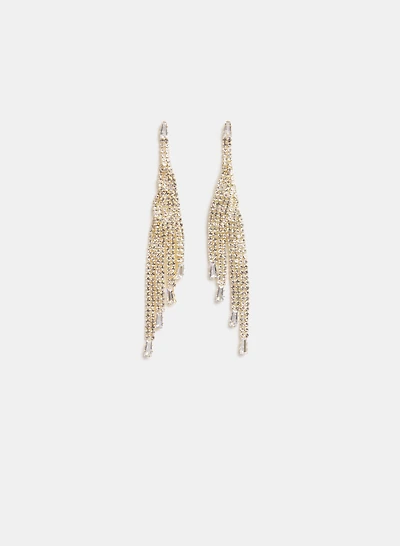Crystal Cascade Earrings