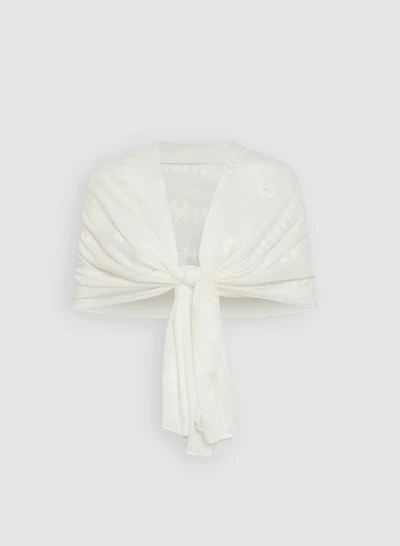 Lightweight Embroidered Wrap