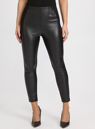 Legging Chloe en cuir végane