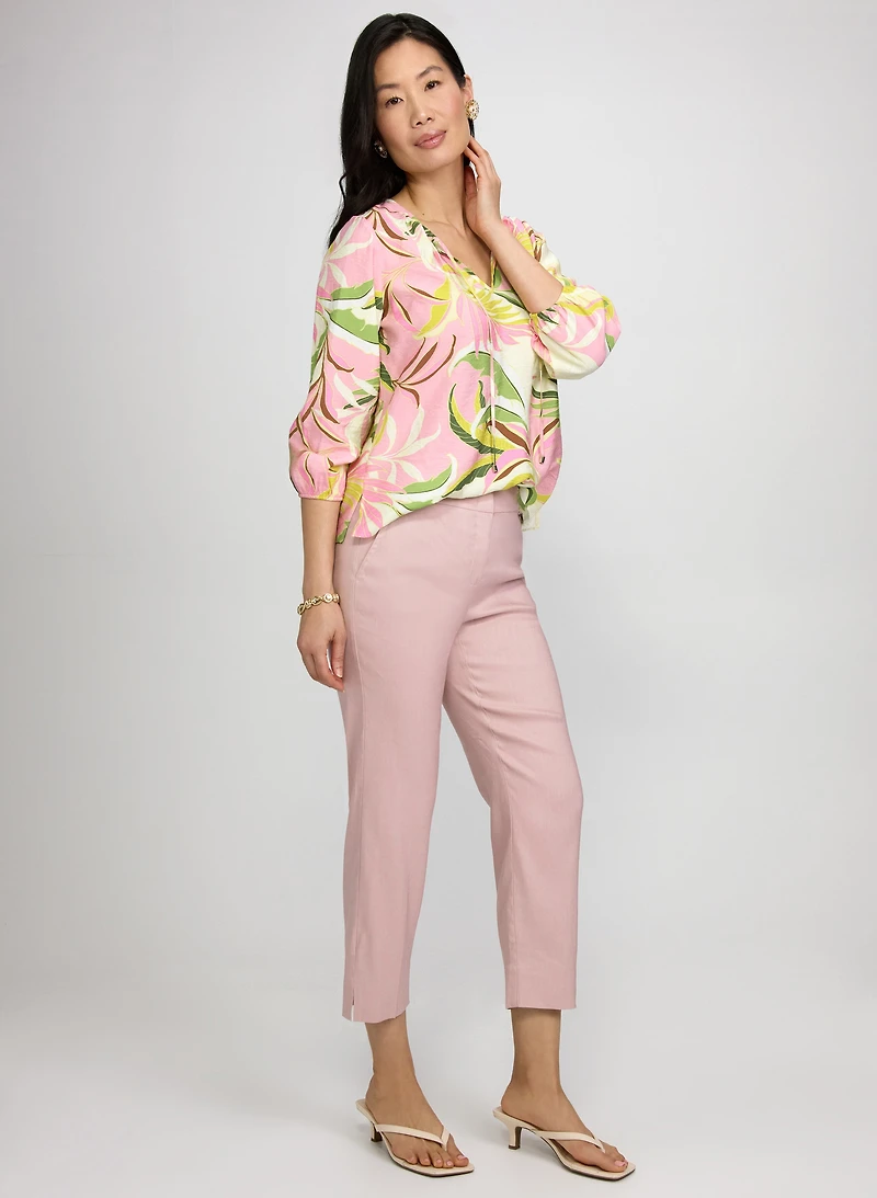 Emma Stretch-Linen Pants