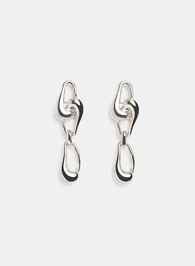 Irregular Chain Link Earrings