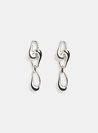 Irregular Chain Link Earrings